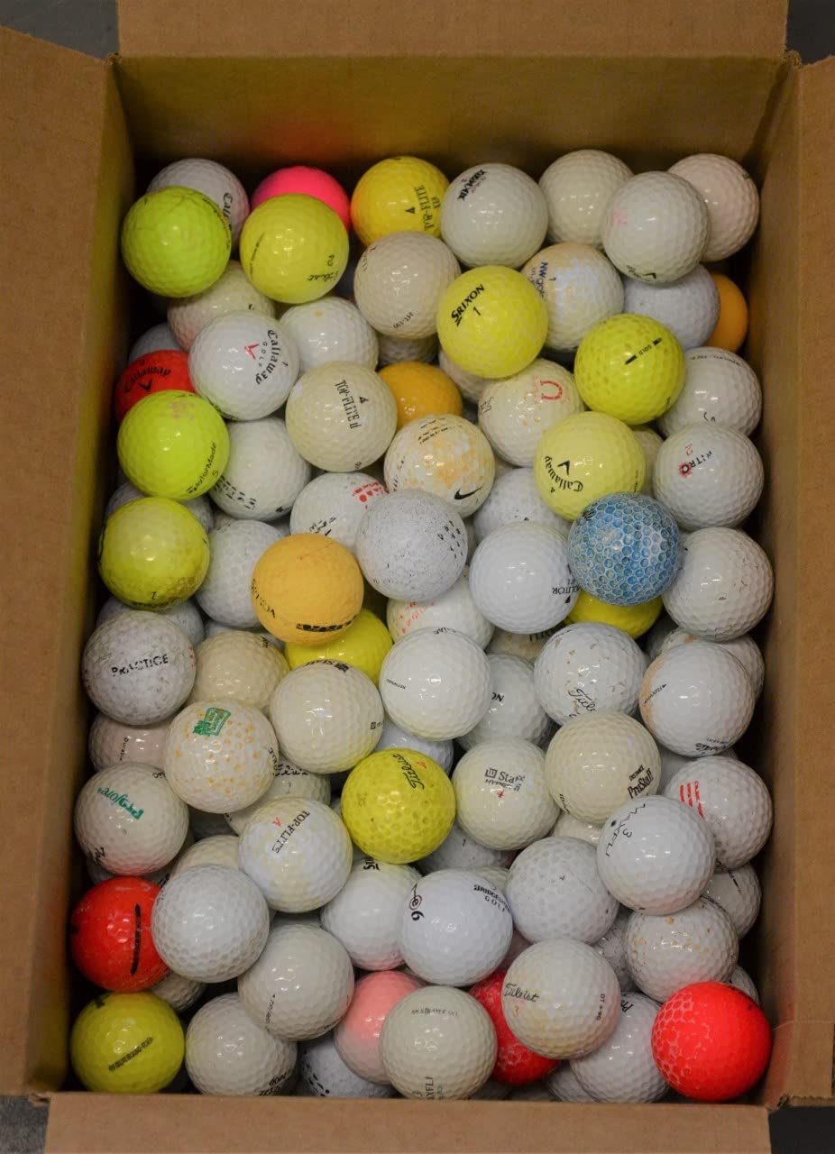 Golf Ball Planet range balls with mixed colors for varied drills.