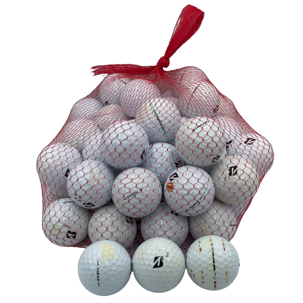 Golf Ball Planet Tour Series used balls front view, budget-friendly practice sessions
