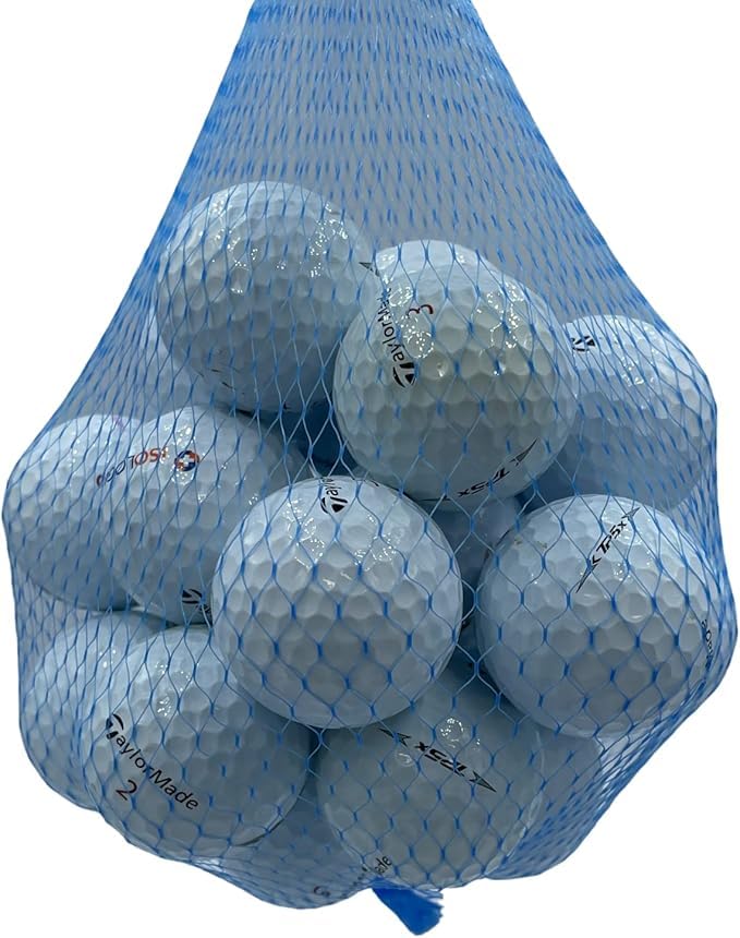 Golf Ball Planet TP5x used balls in a 50-pack ready for practice