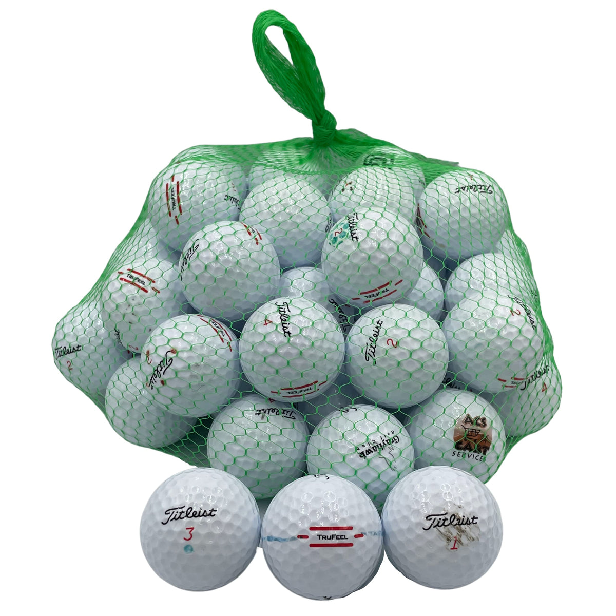 Golf Ball Planet TruFeel used balls in near-mint condition for reliable practice.