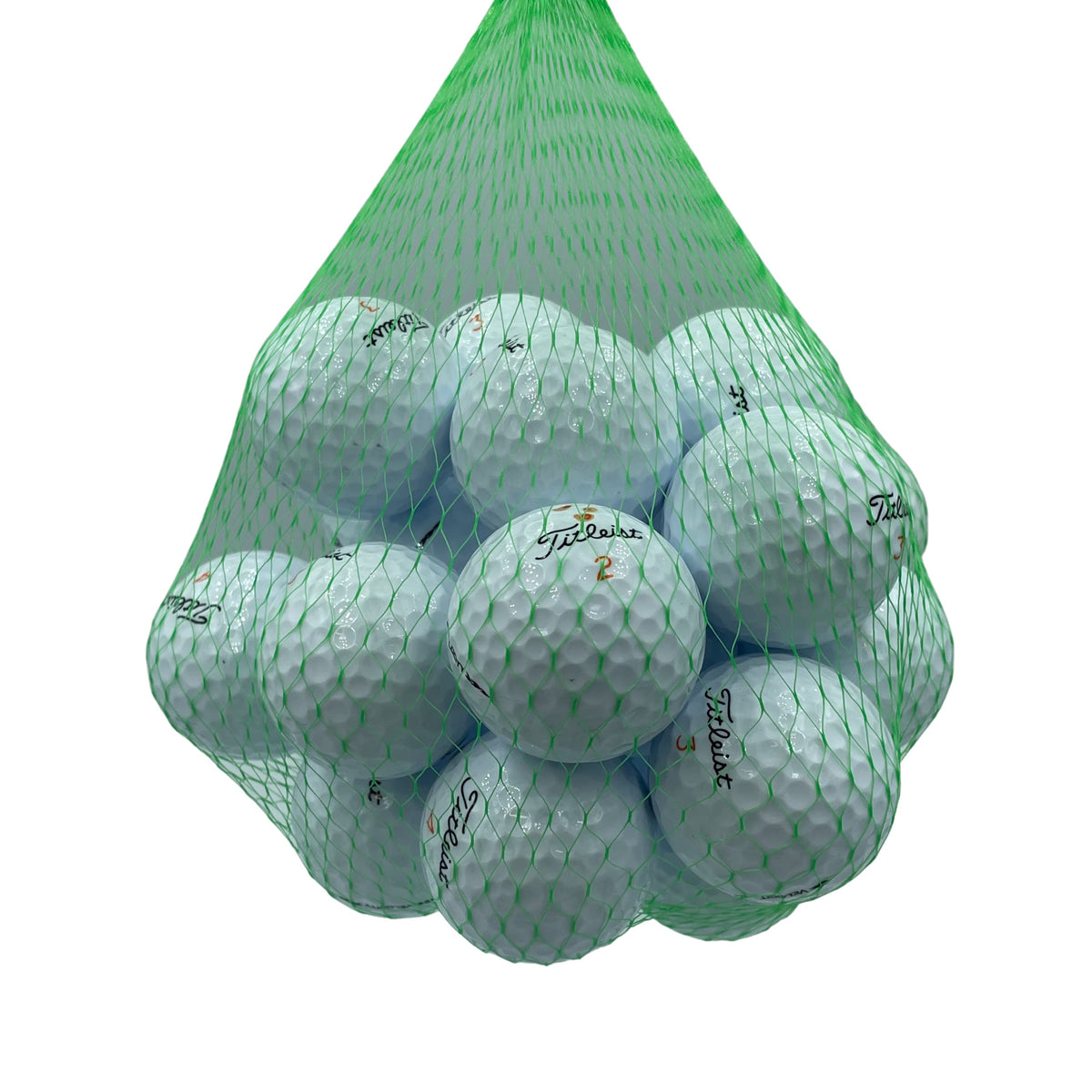 Golf Ball Planet Velocity 24-pack white front view for bulk value