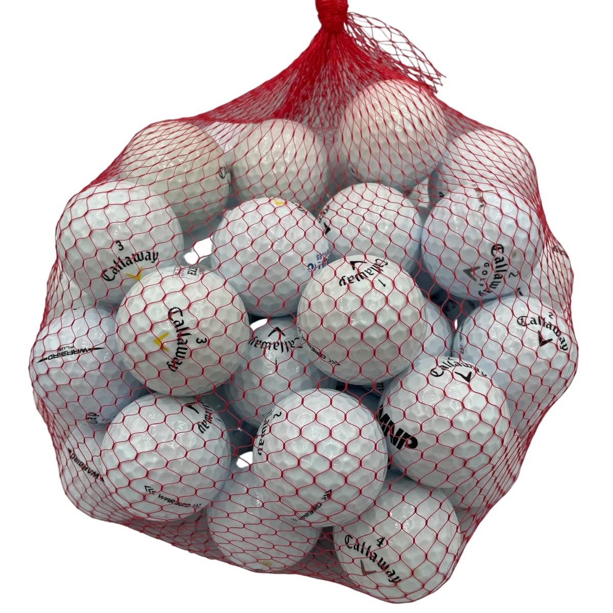 Golf Ball Planet Warbird 50-pack box view for near mint practice.