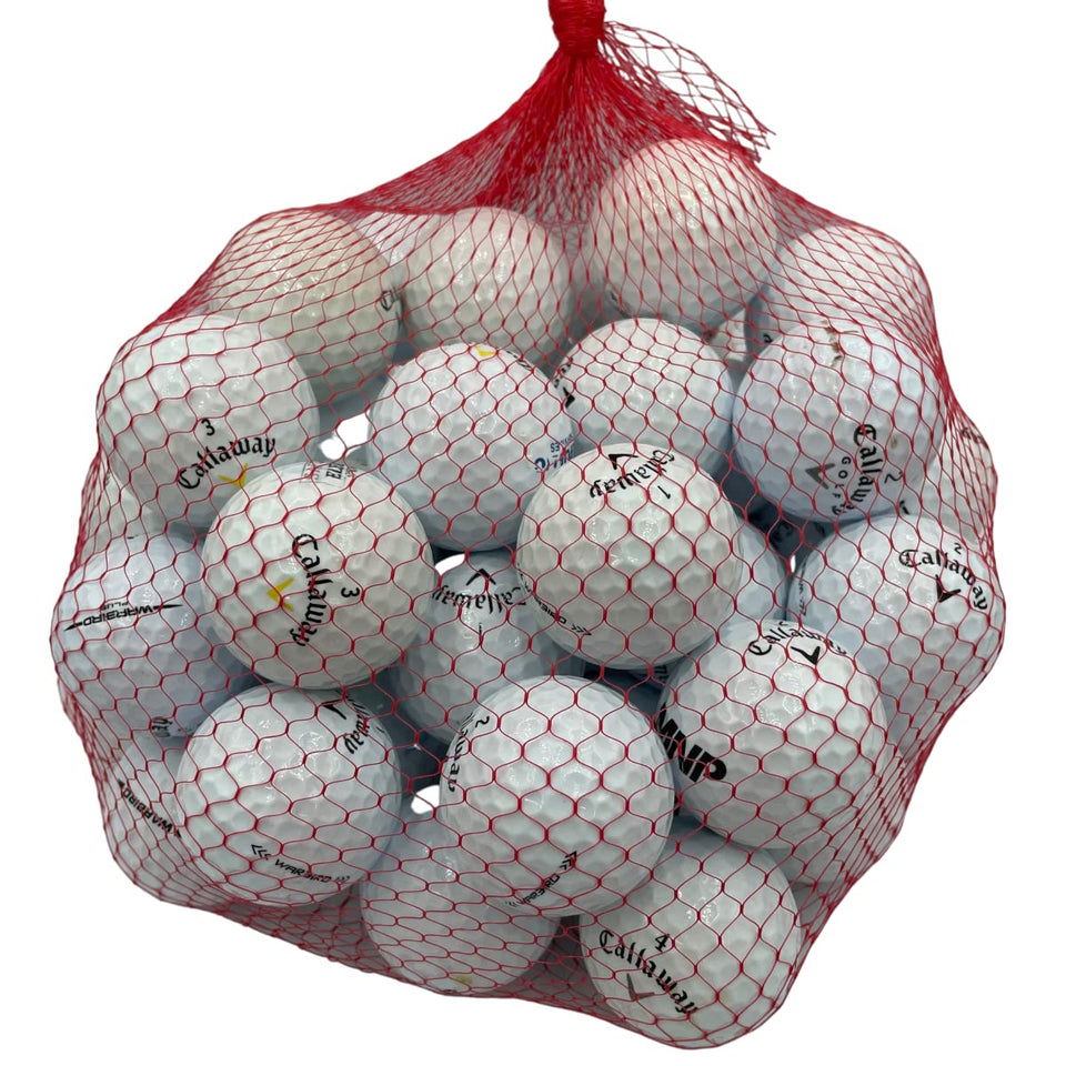 Golf Ball Planet Warbird 50-pack box view for near mint practice.