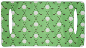 Golf Cart Essentials plaid seat cover offers contemporary flair and comfort