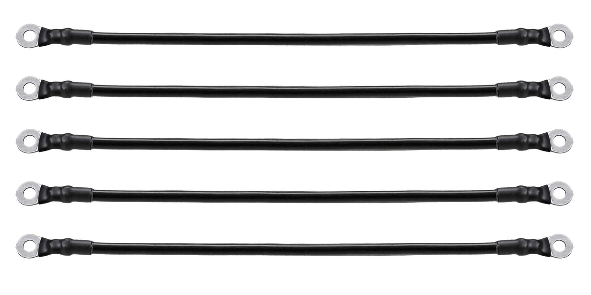 Golf Cart King Club Car DS 95+ 48V battery cable set, 4-gauge, improves current flow for stronger acceleration