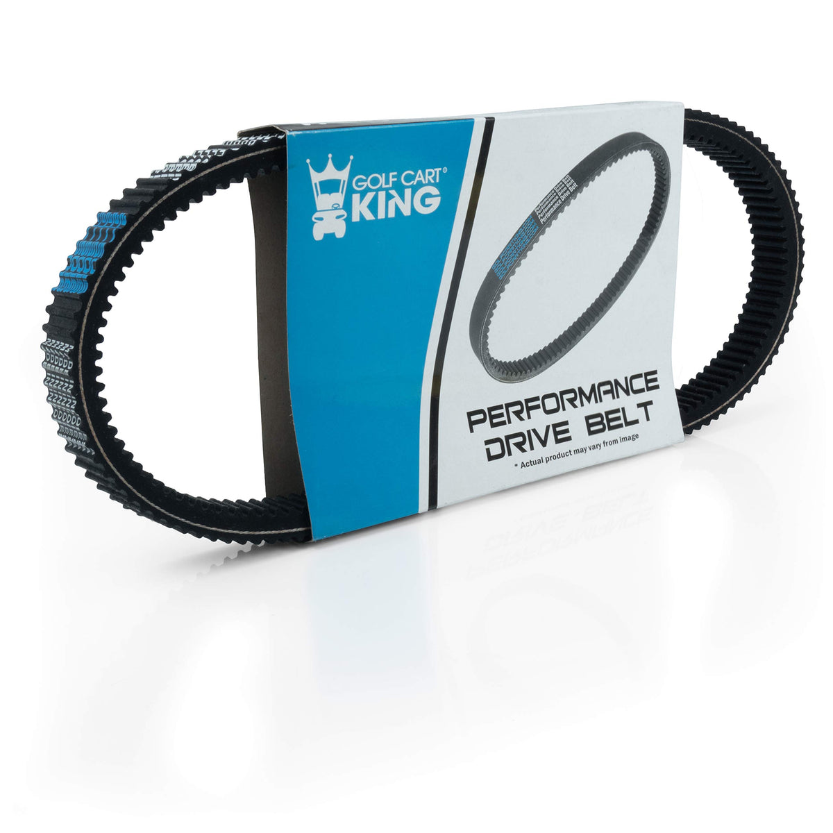Golf Cart King EZGO drive belt for 2008-up RXV/TXT enhances torque potential.