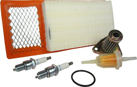 Golf Cart King EZGO TXT spark plugs and filters ready to enhance reliability on the course.