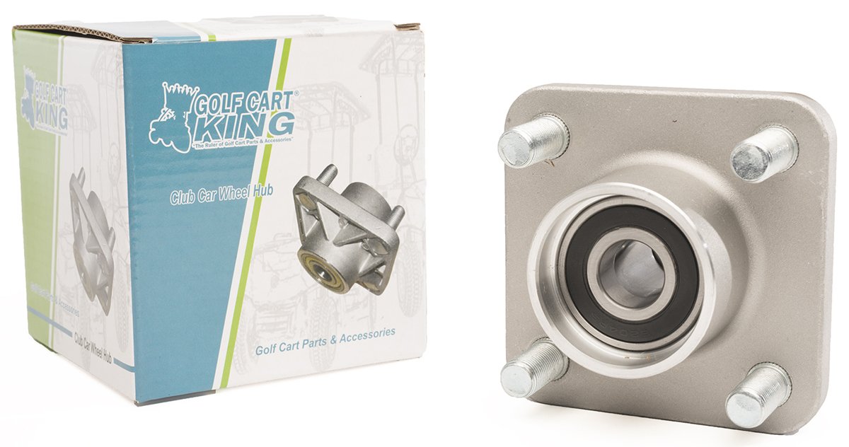 Golf Cart King front hub assembly for Club Car DS and Precedent, smooth ride