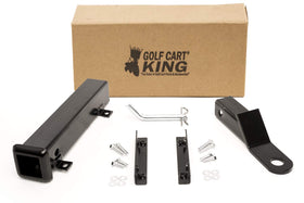 Golf Cart King hitch installation steps guide quick, secure attachment.