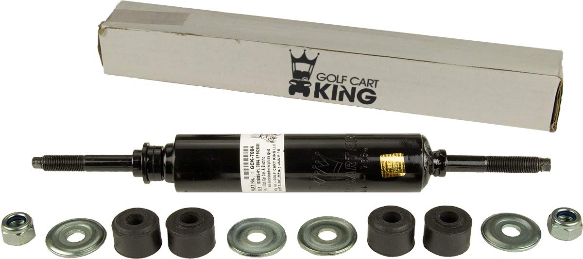 Golf Cart King XRT rear shock absorber bushing detail highlights durability and precise fit.