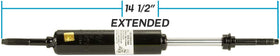 Golf Cart King XRT rear shock absorber installed on cart shows two-shocks balance.