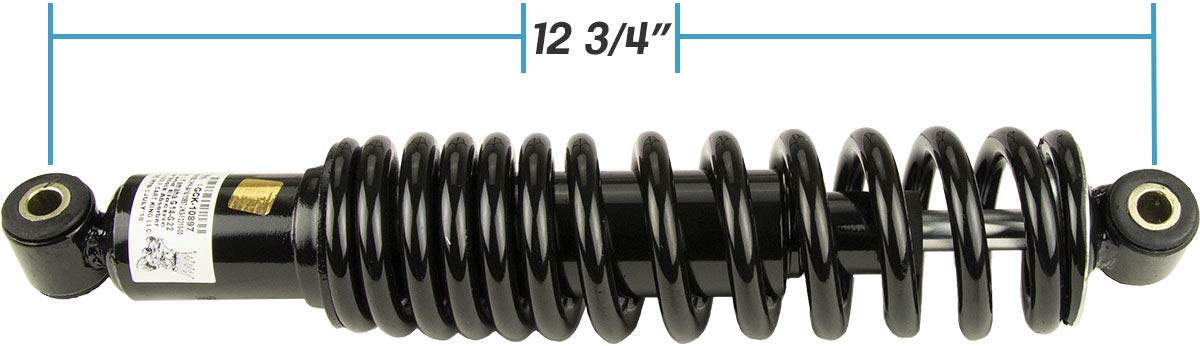 Golf Cart King Yamaha G16 rear coil shock improves stability on rough roads.