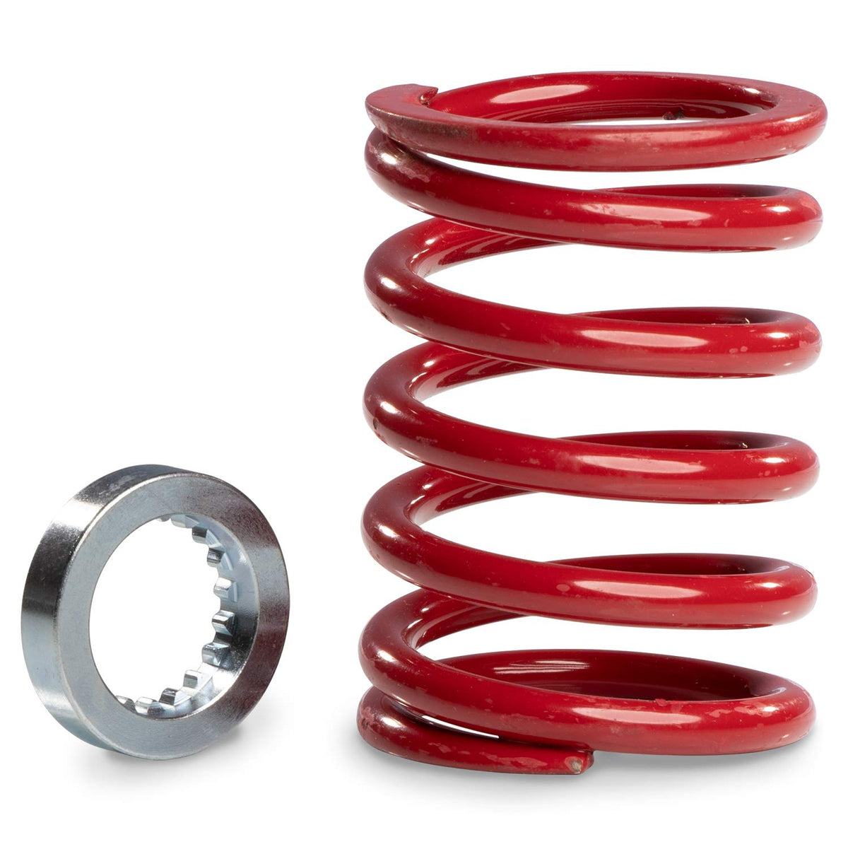 Yamaha high torque clutch spring closeup showing enhanced low end torque