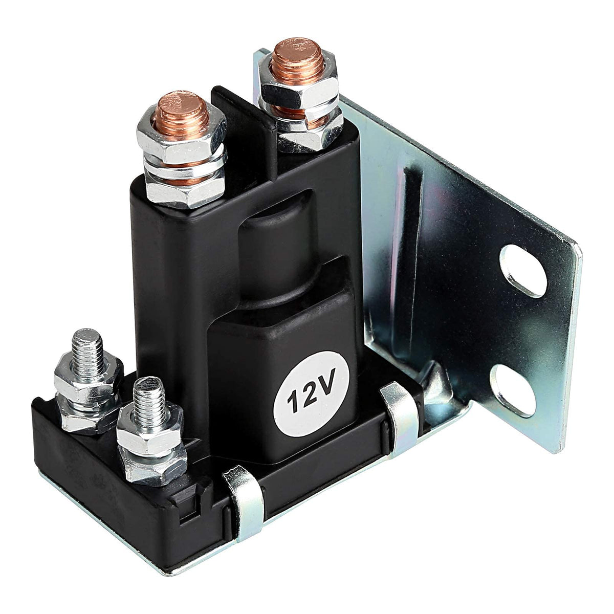 Starter solenoid contacts ensure robust switching in gas carts
