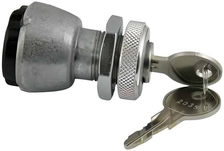 Golf Carts Universe keyed switch for Club Car DS ignition with two keys included for reliable starts.