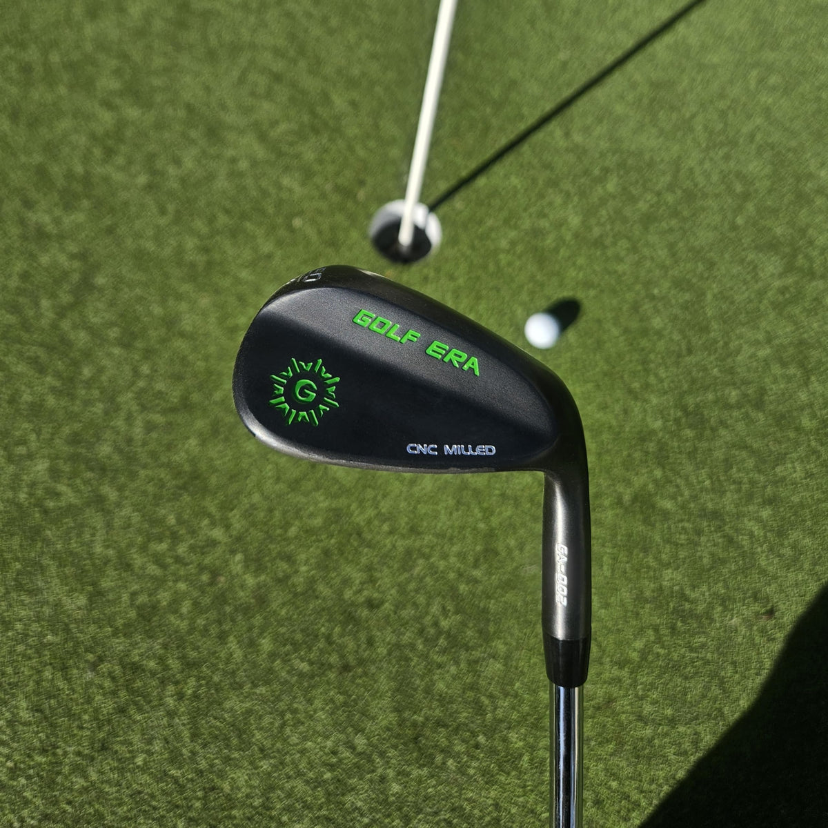 Golf Era Premium Wedge black 54-degree in bag view demonstrates versatile greenside play.