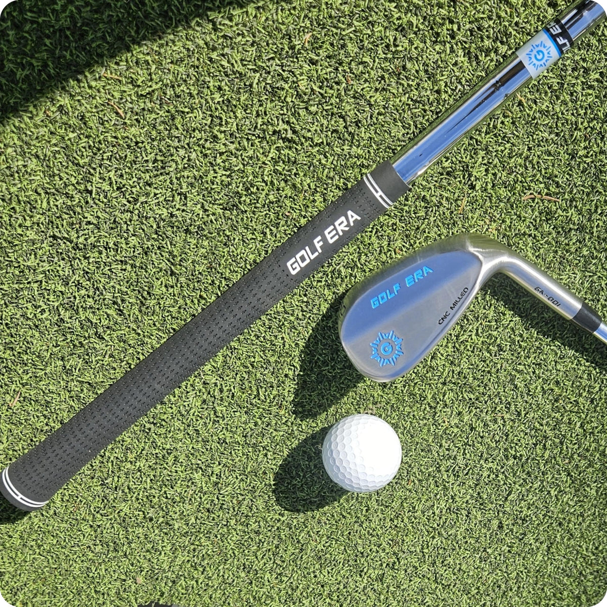 Golf Era wedge sole design view emphasizing reliable turf interaction