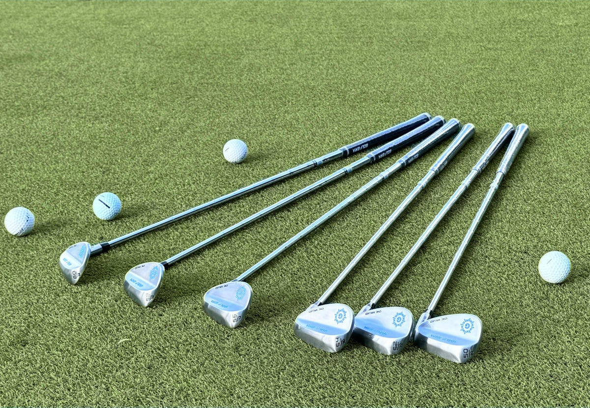 Golf Era wedge green-side approach visuals illustrating control and touch