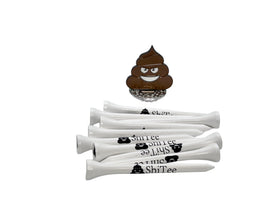 Golf Giddy Poop Emoji Swag Bag makes a playful gift on course