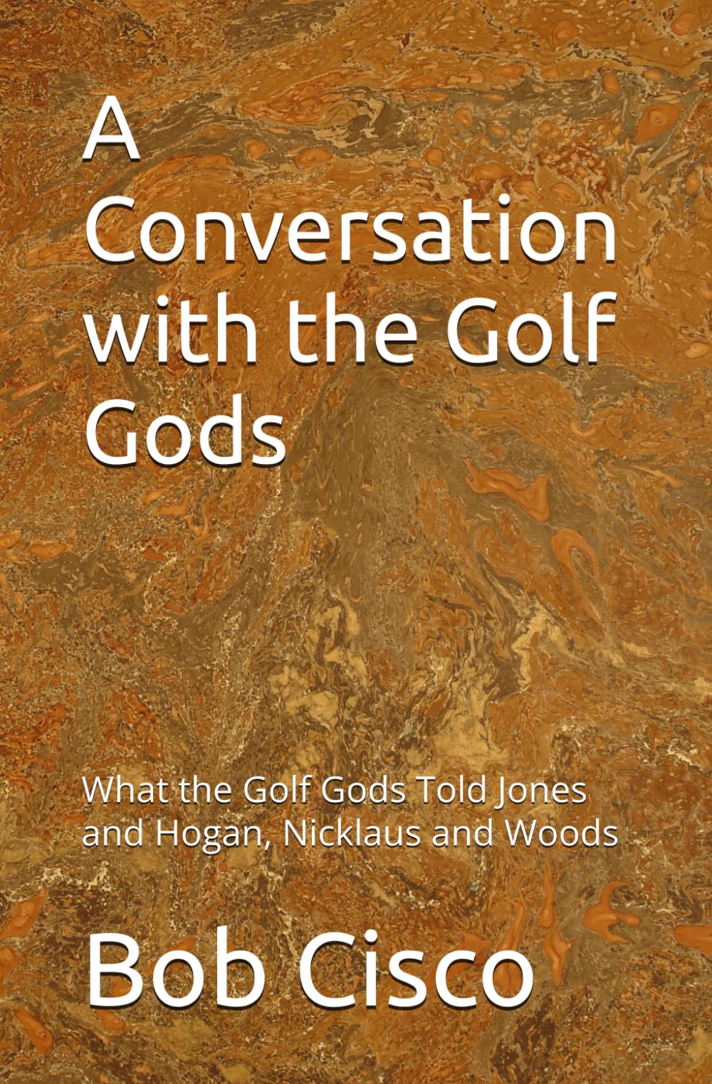 GOLF GODS book cover invites readers to explore timeless golf wisdom.