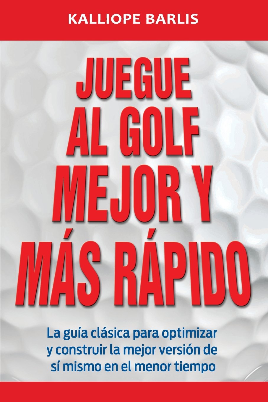 Golf Improvement Guide cover showing a confident swing and practical tips to improve consistency.