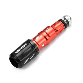 Golf Obsession adapter sleeve during installation with heat gun demonstrating safe expansion