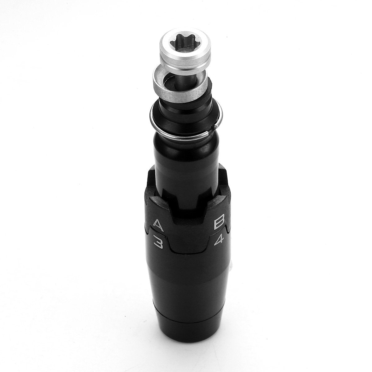 Golf Obsession adapter sleeve supports 0.335, 0.350, and 0.370 tip sizes for versatility.