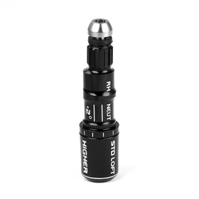 Golf Obsession Taylormade R15 adapter sleeve with 350-tip for easy reshafting.