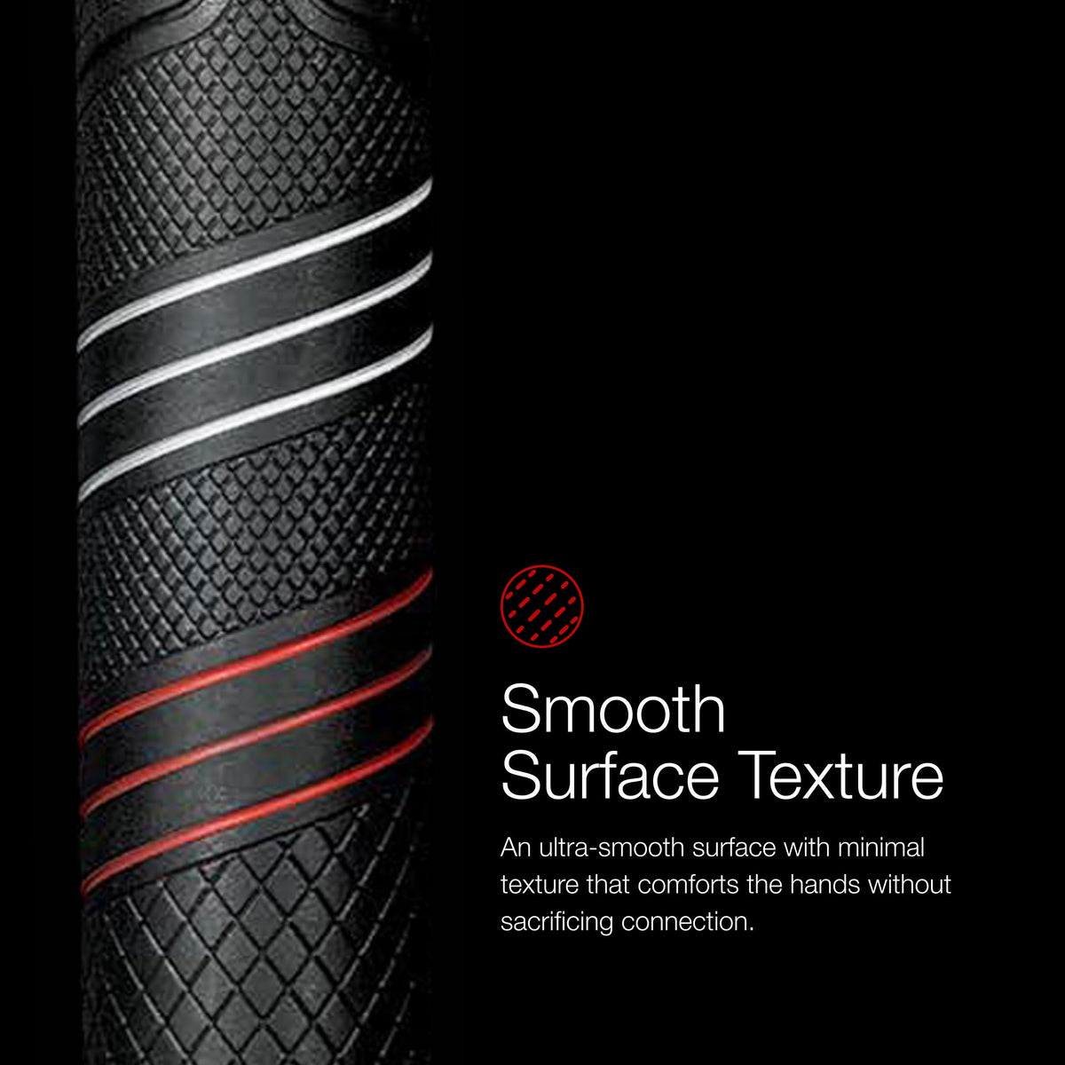 Golf Pride CP2 Pro grip held in hand demonstrating reduced tension and comfort