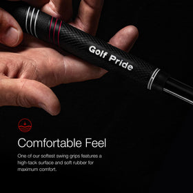Golf Pride CP2 Pro Plus4 technology lowers tension for smoother power.
