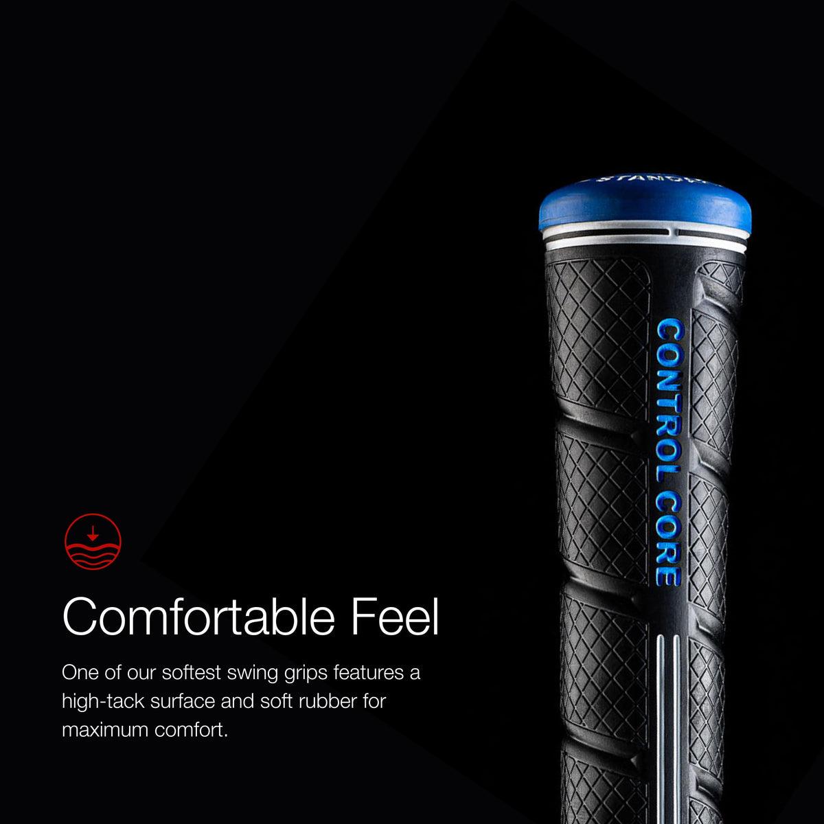 CP2 Wrap inner control core stabilizer reducing torque during swing.