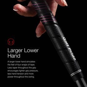 Golf Pride CP2 Wrap midsize grip fits a wide range of hands