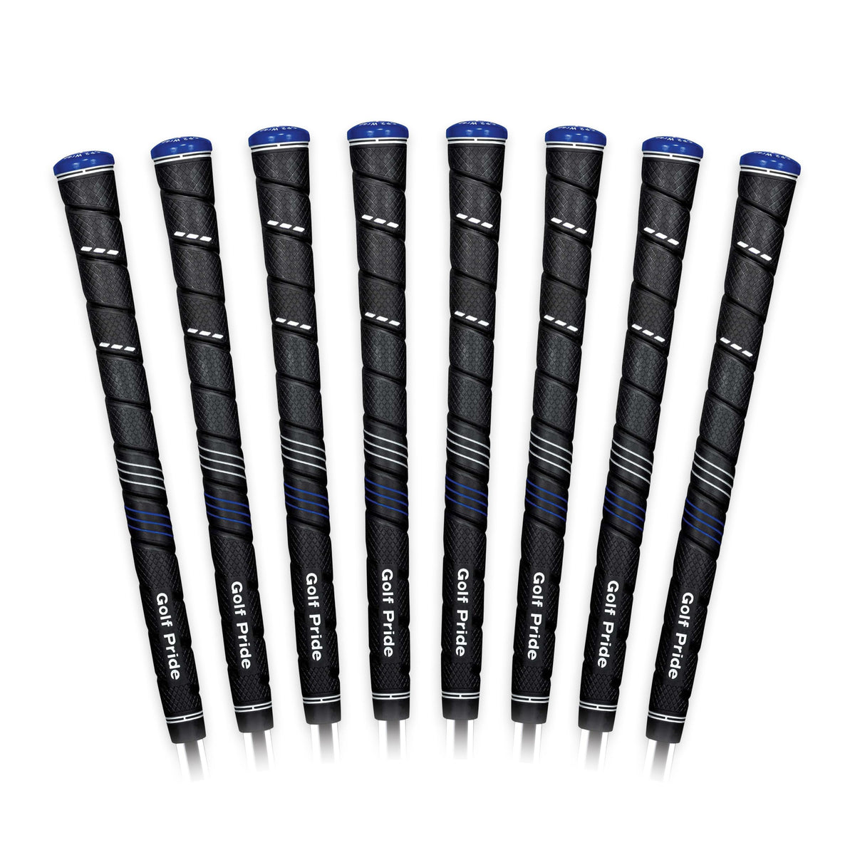 Golf Pride CP2 Wrap grip with soft tack surface for comfortable control.