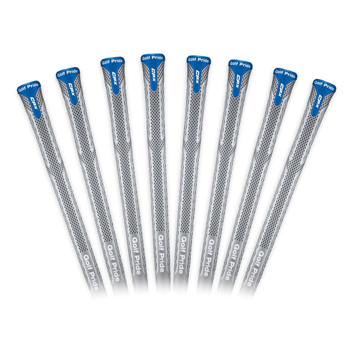 Golf Pride CPX quilted texture close-up showing improved grip feedback.