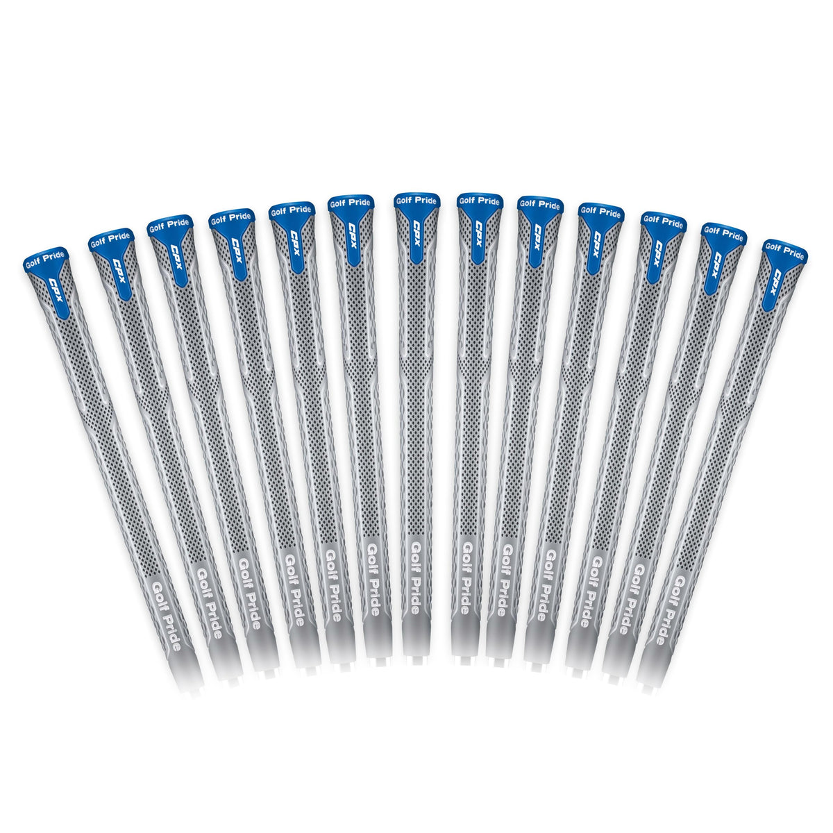 Golf Pride CPX grip texture close-up shows EXO diamond quilting for control