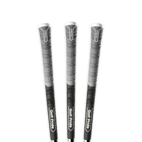 Golf Pride MCC Align Max raised ridge enhances consistent hand placement for square clubface.