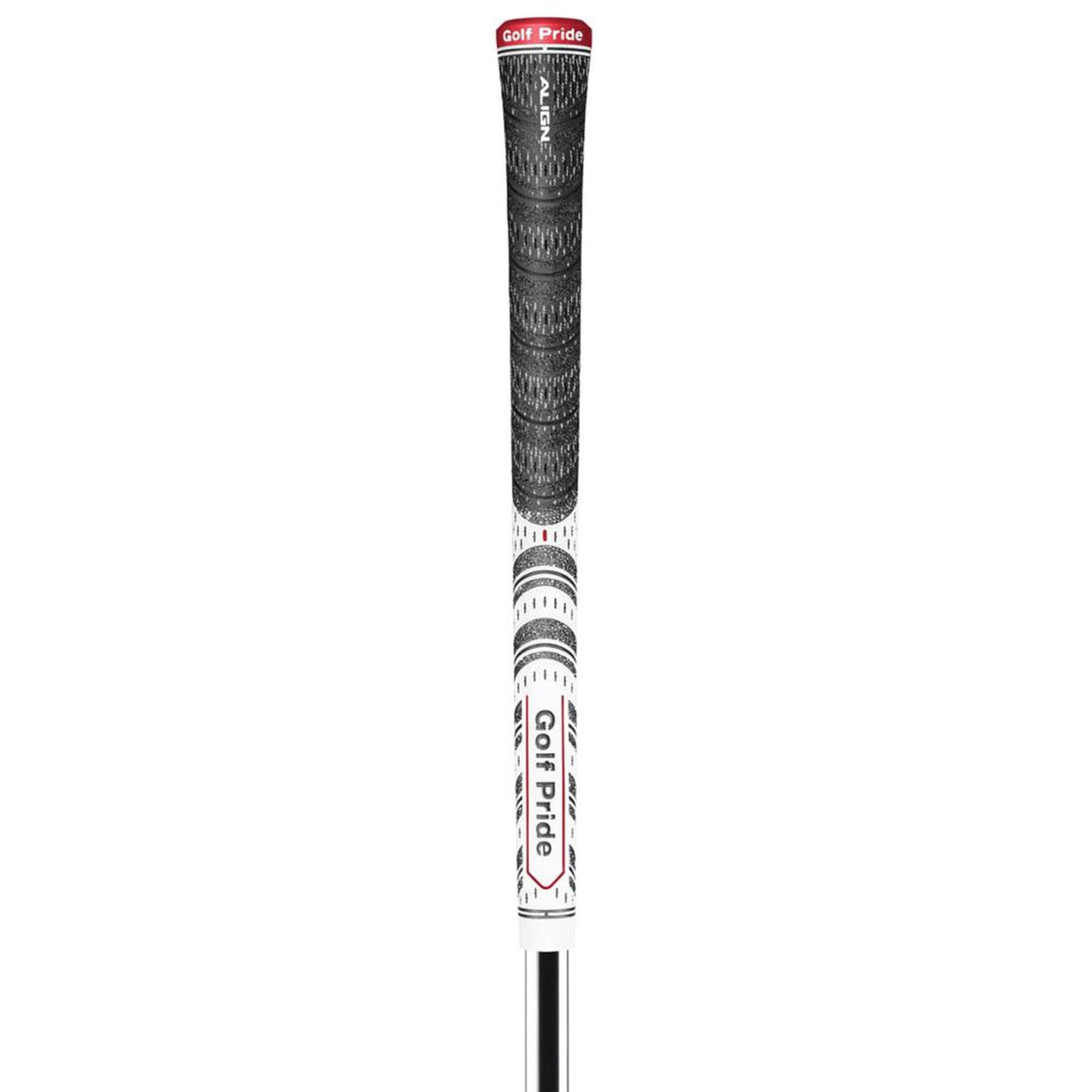 Golf Pride MCC ALIGN raised ridge back improves hand placement consistency.