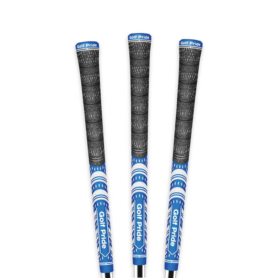 Golf Pride MCC all-weather grip with brushed cotton cord delivers secure control.