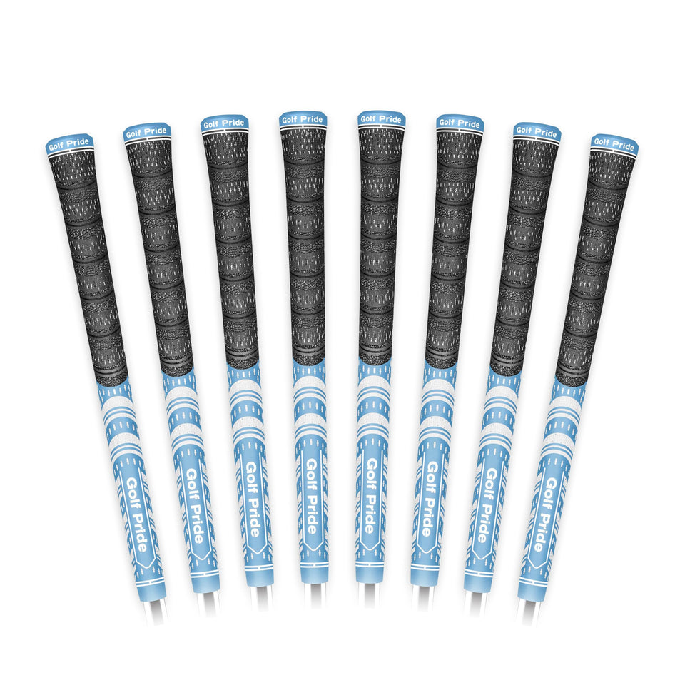 Golf Pride MCC all-weather hybrid grip for secure swings in any condition.