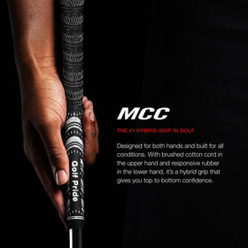 Golf Pride MCC brushed cotton cord upper hand aids sweat resistance