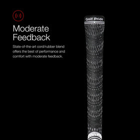Golf Pride MCC plus-sign pattern texture for grip security