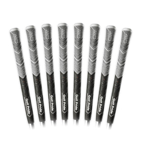 Golf Pride MCC Plus4 ALIGN MAX front view highlights the raised ridge for consistent hand placement.