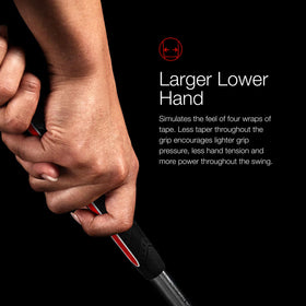 Golf Pride MCC Plus4 Align Max midsize grip fits medium to large hands for control.