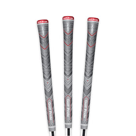 Golf Pride MCC Plus4 ALIGN grip with raised ridge guides hand placement for consistency.