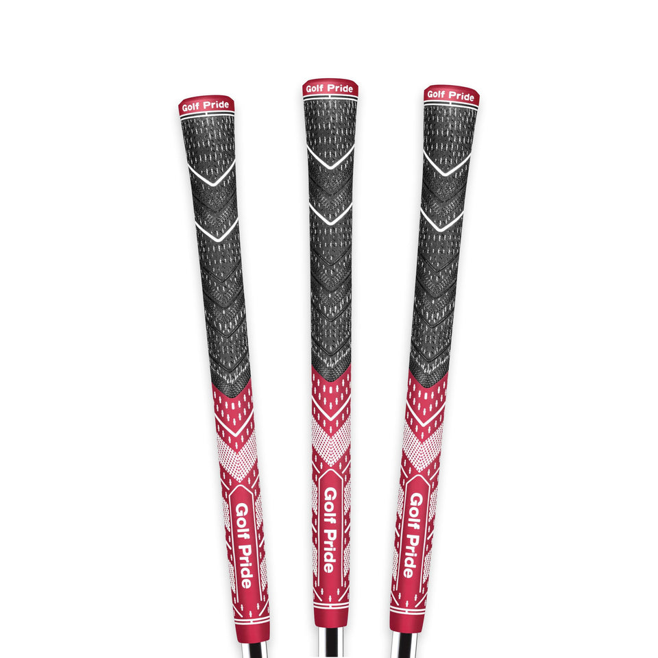 Golf Pride MCC Plus4 upper brushed cotton cord area for a dry, secure feeling.