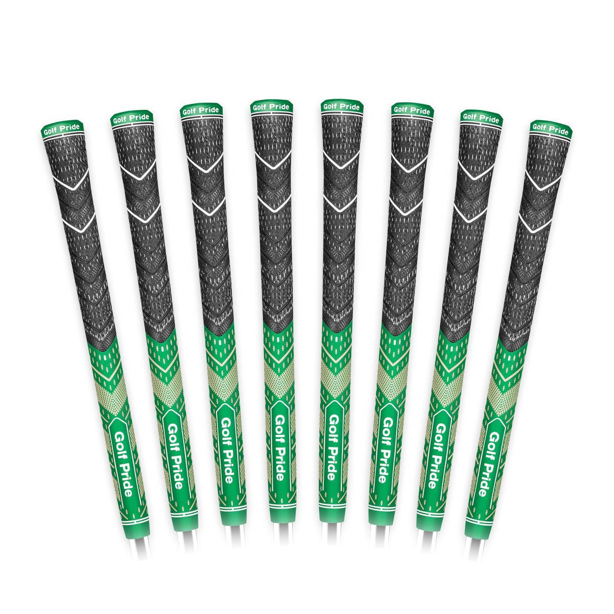 Golf Pride MCC Plus4 grip with upper hand brushed cotton cord improves moisture control.