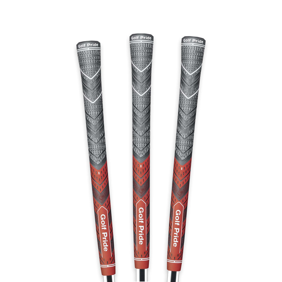 Golf Pride MCC Plus4 upper texture grip demonstrates secure control in all weather