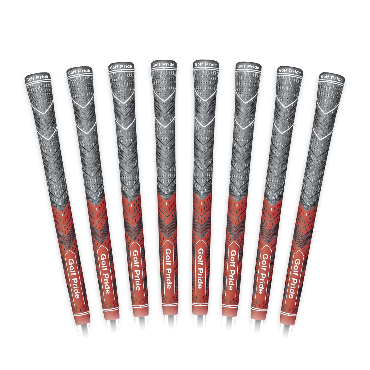 Golf Pride MCC Plus4 all-weather pack shown for on-cart use and quick grip changes.