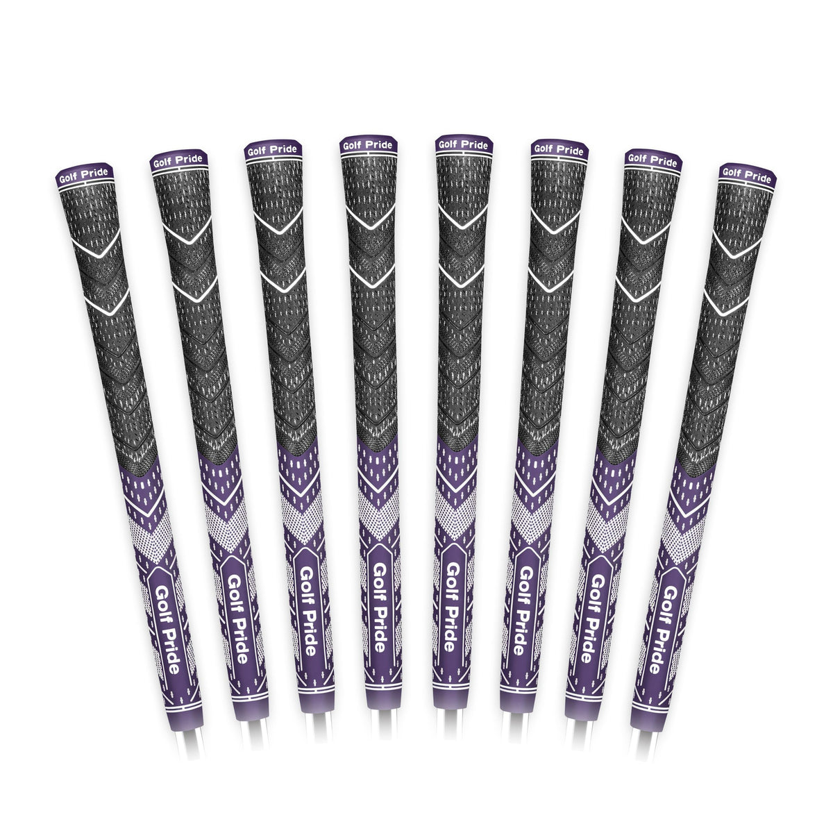 Golf Pride MCC Plus4 close-up with brushed cotton upper hand for a dry grip.