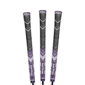 Golf Pride MCC Plus4 grip closeup reveals textured surface for secure grip.
